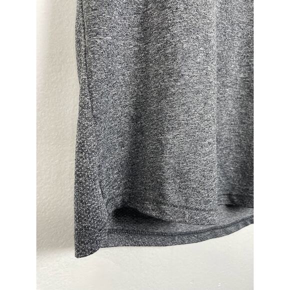 Puma T Shirt Womens Small Short Sleeve Heathered Gray Top Workout Tee Sporty - Picture 3 of 11
